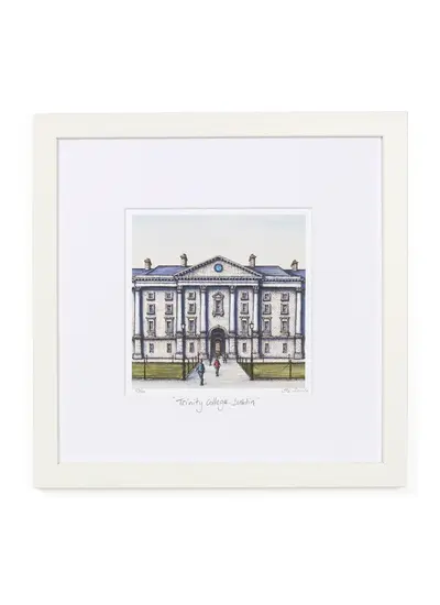 Framed Artwork Print of Trinity College Dublin Wall Art Gift Home Decor